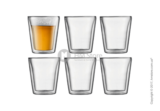 Набор термостаканов Bodum Canteen 200 мл на 6 персон