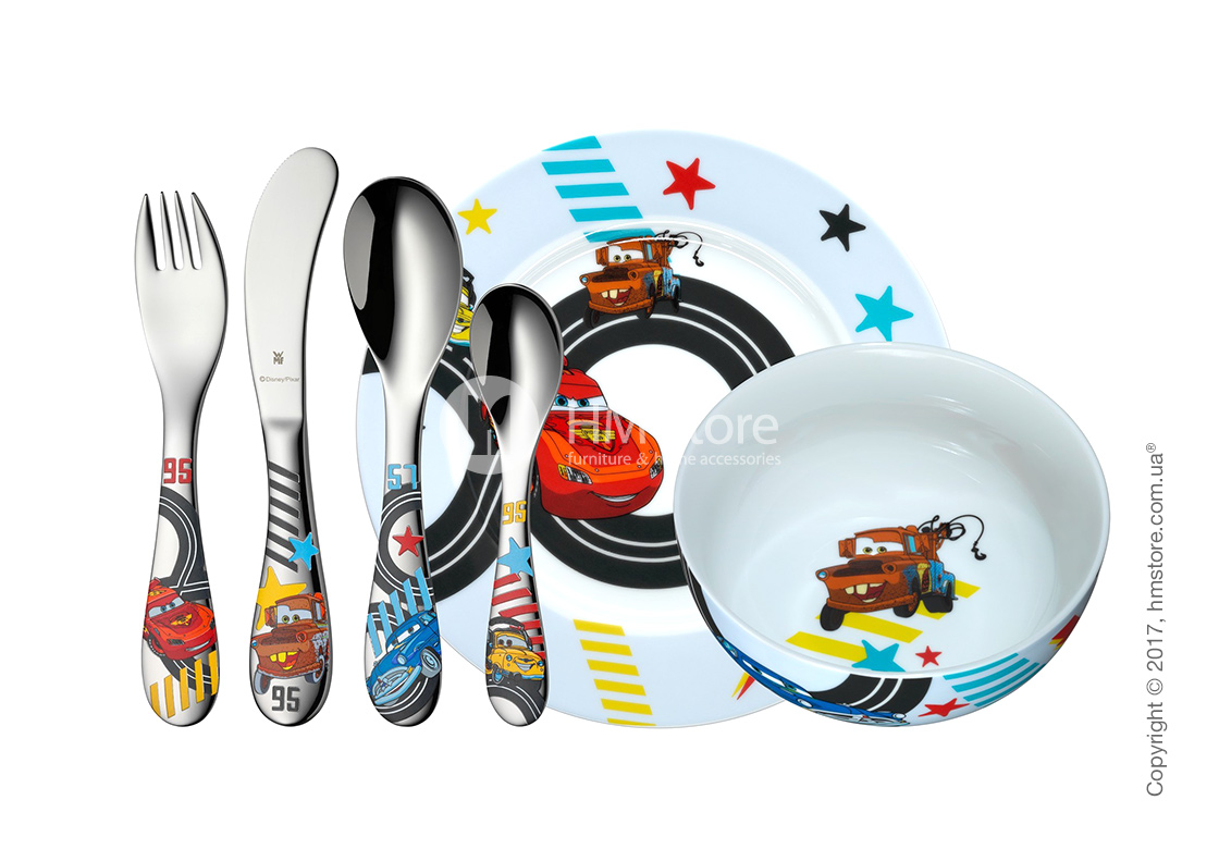 Набор детской посуды WMF коллекция Disney Cars 2, 6 предметов
