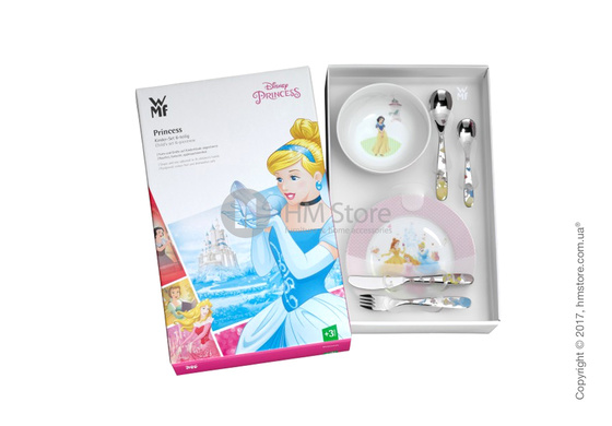 Набор детской посуды WMF коллекция Disney Princess, 6 предметов