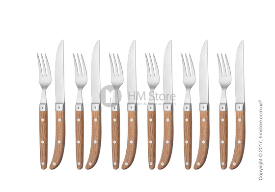 Набор приборов для стейка WMF коллекция Ranch, 12 предметов Набор приборов для стейка WMF коллекция Ranch, 12 предметов