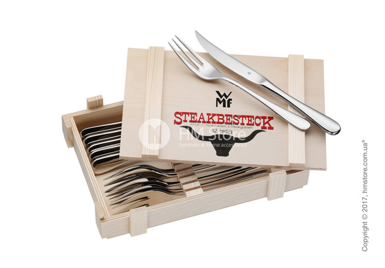 Набор приборов для стейка WMF коллекция Gift Idea, 12 предметов