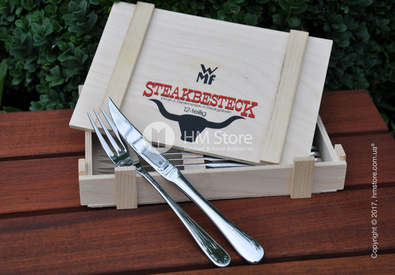 Набор приборов для стейка WMF коллекция Gift Idea, 12 предметов