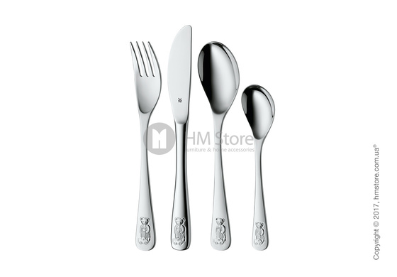 Набор столовых приборов детский WMF коллекция Profi Select, 4 предмета