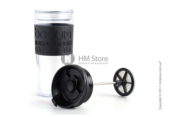 Стакан френч-пресс Bodum Travel Press Set 350 мл, Black 