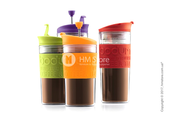 Стакан френч-пресс Bodum Travel Press Set 350 мл, Black 