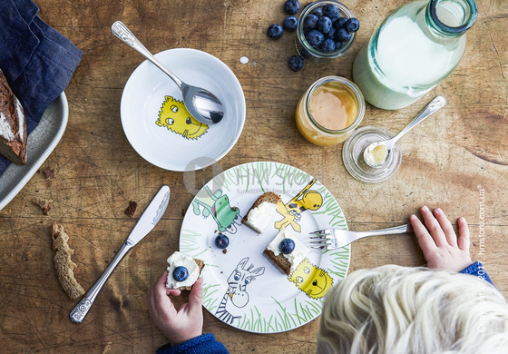 Набор столовых приборов детский WMF коллекция Safari, 4 предмета Набор столовых приборов детский WMF коллекция Safari, 4 предмета