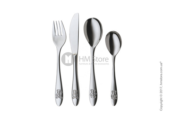 Набор столовых приборов детский Silit коллекция Pezzy, 4 предмета