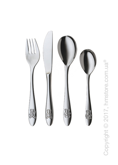 Набор столовых приборов детский Silit коллекция Pezzy, 4 предмета