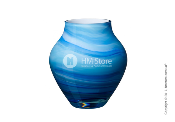 Ваза Villeroy & Boch коллекция Oronda, Blue, 17 см