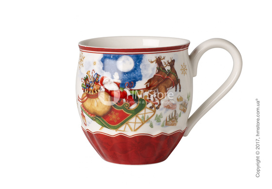 Чашка Villeroy & Boch коллекция Toy’s Fantasy, 450 мл, Santa's Flight
