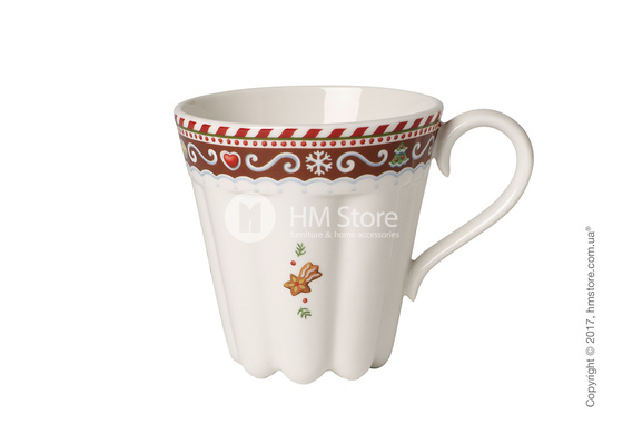 Чашка Villeroy & Boch коллекция Winter Bakery Delight, 380 мл, Gingerbread Чашка Villeroy & Boch коллекция Winter Bakery Delight, 380 мл, Gingerbread