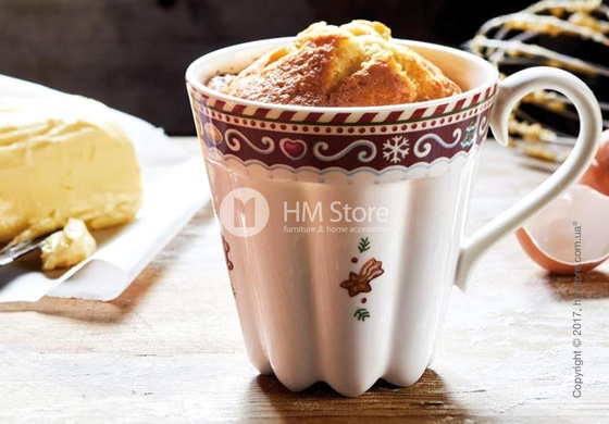 Чашка Villeroy & Boch коллекция Winter Bakery Delight, 380 мл, Gingerbread