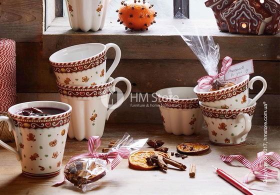 Чашка Villeroy & Boch коллекция Winter Bakery Delight, 380 мл, Gingerbread