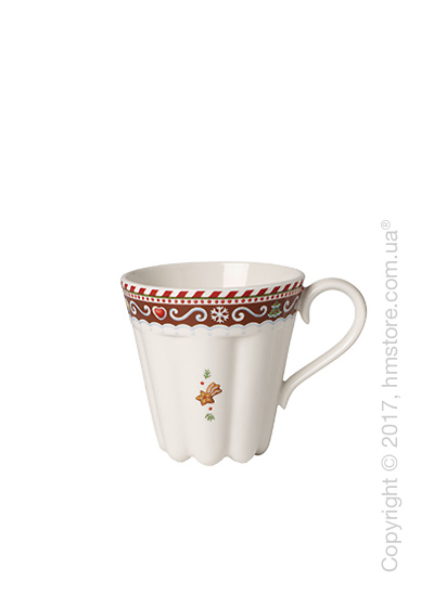 Чашка Villeroy & Boch коллекция Winter Bakery Delight, 380 мл, Gingerbread