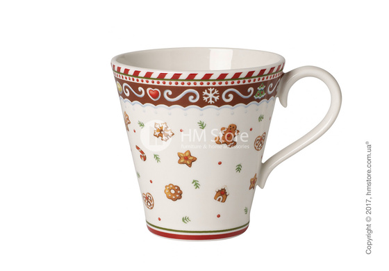 Чашка Villeroy & Boch коллекция Winter Bakery Delight, Gingerbread, 380 мл