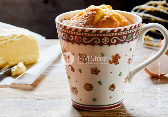 Чашка Villeroy & Boch коллекция Winter Bakery Delight, Gingerbread, 380 мл