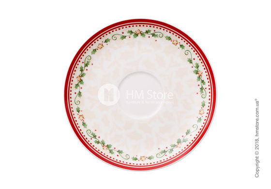 Чашка с блюдцем Villeroy & Boch коллекция Winter Bakery Delight, 450 мл
