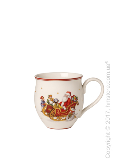 Чашка Villeroy & Boch коллекция Toy’s Delight, 340 мл, Santa's Sleigh Ride