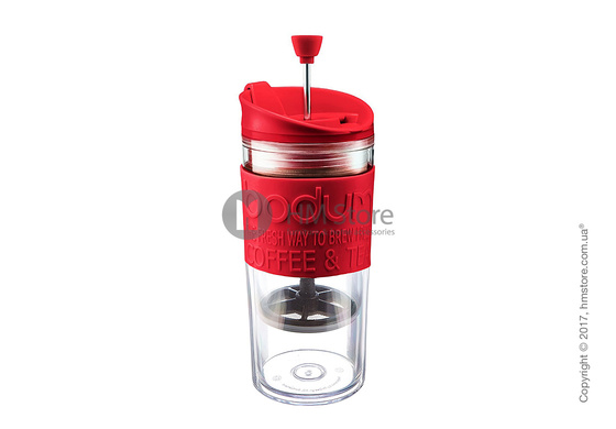 Стакан френч-пресс Bodum Travel Press Set 350 мл, Red
