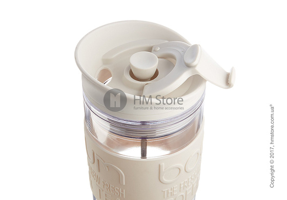 Стакан френч-пресс Bodum Travel Press Set 350 мл, White