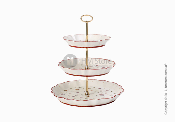 Блюдо для подачи трехъярусное Villeroy & Boch коллекция Toy’s Delight
