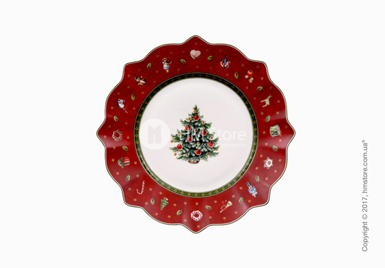 Набор фарфоровой посуды Villeroy & Boch коллекция Toy’s Delight на 2 персоны, 6 предметов, Red