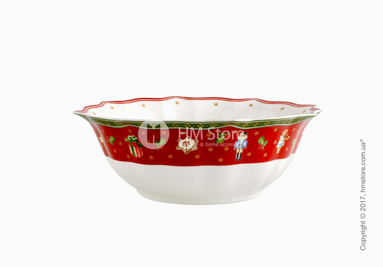 Набор фарфоровой посуды Villeroy & Boch коллекция Toy’s Delight на 2 персоны, 6 предметов, Red