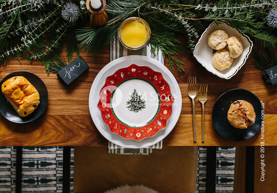 Набор фарфоровой посуды Villeroy & Boch коллекция Toy’s Delight на 2 персоны, 6 предметов, Red