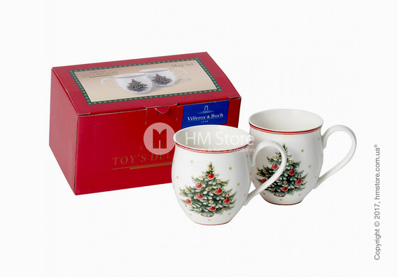 Набор чашек Villeroy & Boch коллекция Toy’s Delight, 2 предмета, Christmas Tree