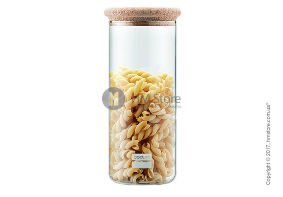 Емкость для сыпучих продуктов Bodum Yohki 2,5 л, Cork