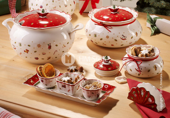 Набор для подачи закусок Villeroy & Boch коллекция Toy’s Delight, 4 предмета