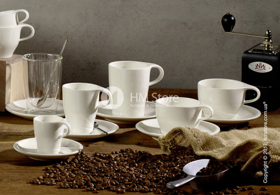 Чашка с блюдцем Villeroy & Boch коллекция Coffee Passion, 260 мл