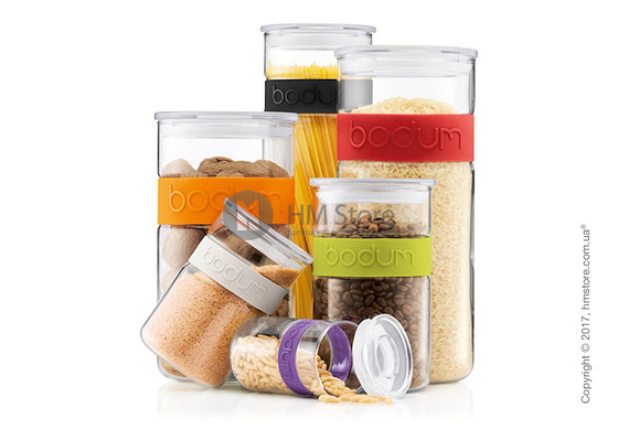 Емкость для сыпучих продуктов Bodum Presso 600 мл, Black