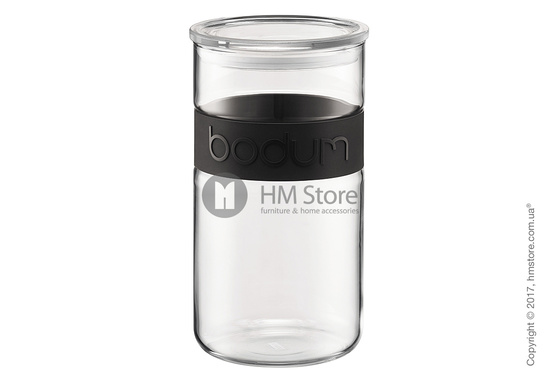 Емкость для сыпучих продуктов Bodum Presso, 2 л, Black