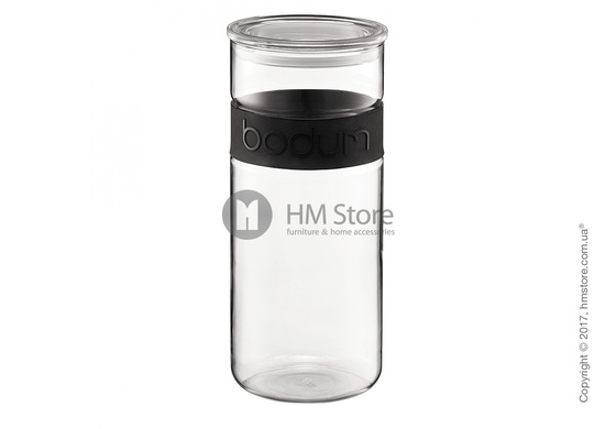 Емкость для сыпучих продуктов Bodum Presso 2,5 л, Black