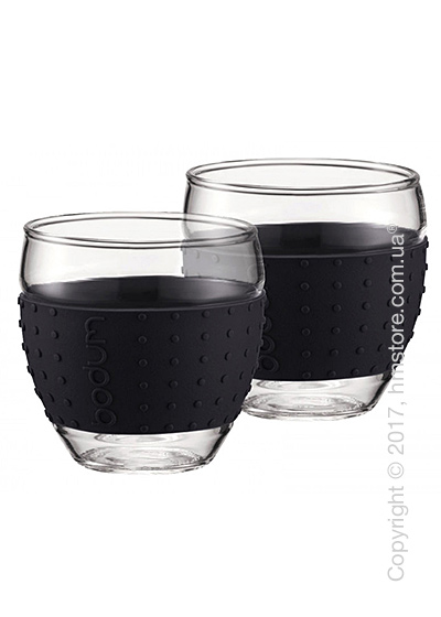 Набор стаканов Bodum Pavina 350 мл на 2 персоны, Black