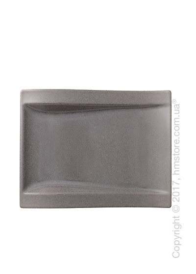 Тарелка столовая мелкая Villeroy & Boch коллекция New Wave Stone, 26х20 см