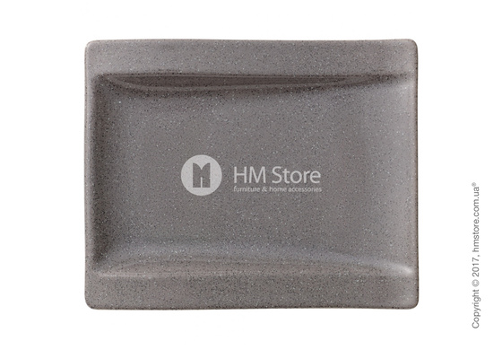 Тарелка пирожковая Villeroy & Boch коллекция New Wave Stone, 18х15 см