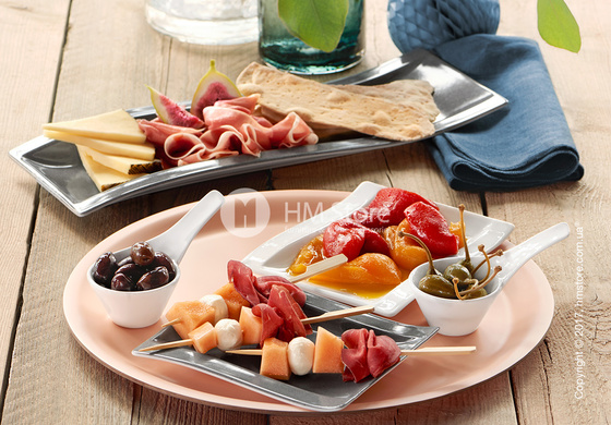 Тарелка пирожковая Villeroy & Boch коллекция New Wave Stone, 18х15 см