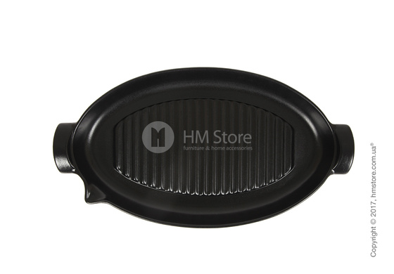Гриль керамический для рыбы Emile Henry BBQ, Charcoal