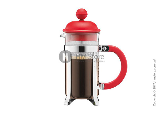 Кофейник френч-пресс Bodum Caffettiera 350 мл, Red