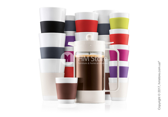 Набор стаканов Bodum Bistro 300 мл на 2 персоны, White Набор стаканов Bodum Bistro 300 мл на 2 персоны, White