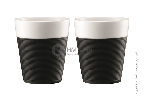 Набор стаканов Bodum Bistro 300 мл на 2 персоны, Black