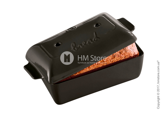 Форма для выпечки хлеба керамическая Emile Henry Bread Loaf Baker Specialized Cooking, Charcoal