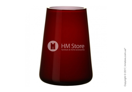 Ваза Villeroy & Boch коллекция Numa, 12 см, Deep Cherry 