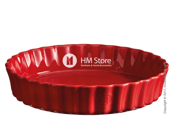 Форма для выпечки круглая 24 x 24 см Emile Henry Ovenware, Burgundy Форма для выпечки круглая 24 x 24 см Emile Henry Ovenware, Burgundy
