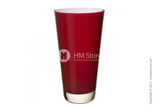 Ваза Villeroy & Boch коллекция Verso, 25 см, Deep Cherry Ваза Villeroy & Boch коллекция Verso, 25 см, Deep Cherry