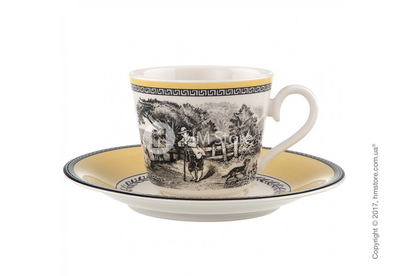 Чашка с блюдцем Villeroy & Boch коллекция Audun Ferme, 200 мл