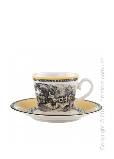 Чашка с блюдцем Villeroy & Boch коллекция Audun Ferme, 200 мл