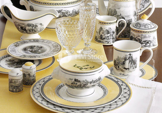 Тарелка десертная мелкая Villeroy & Boch коллекция Audun Chasse, 22 см